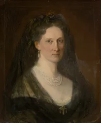 Portret van barones Hedviga Mednyánszká